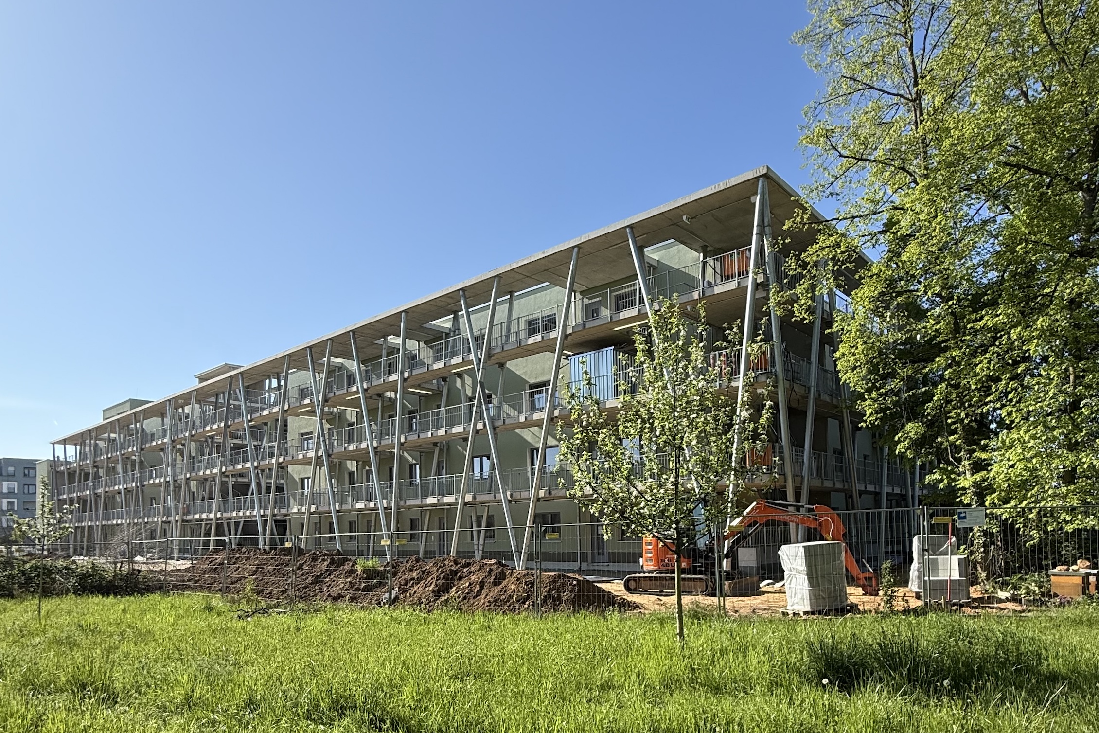 Neubau Holzbauweise Genossenschaft Wohnidee Aschaffenburg